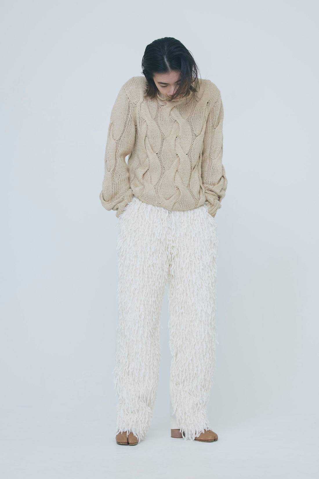 FEATHER PANTS