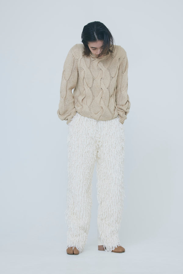 FEATHER PANTS